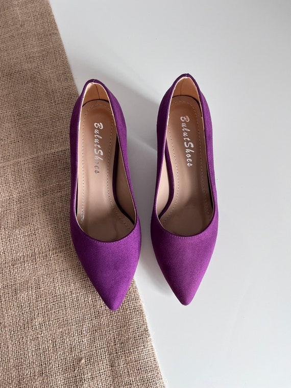 Block Heels Dark Mauve Heels Dark Purple Block Heels On Sale