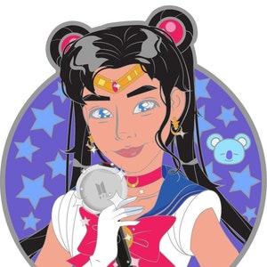 BTS Sailor Joon Enamel Pin - Sailor Moon Kim Namjoon