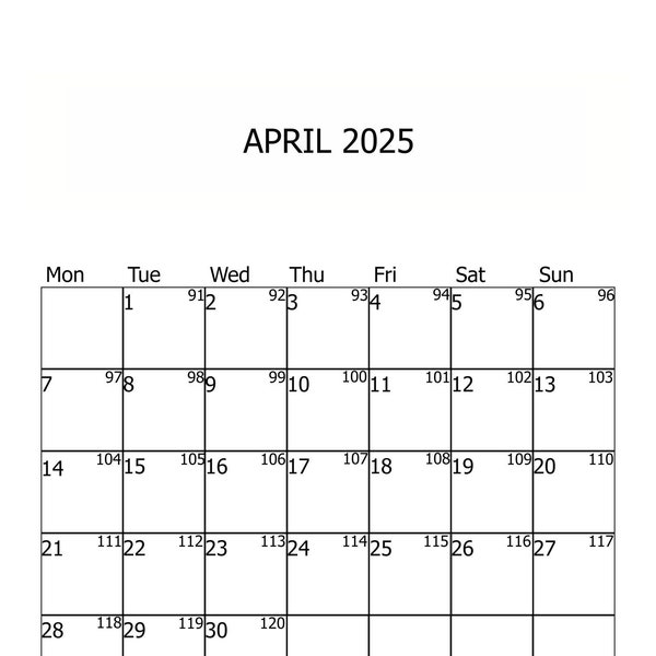 2025 Png Calendar Etsy