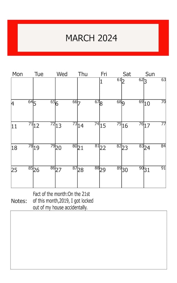 2025 March Calendar Pdf Online