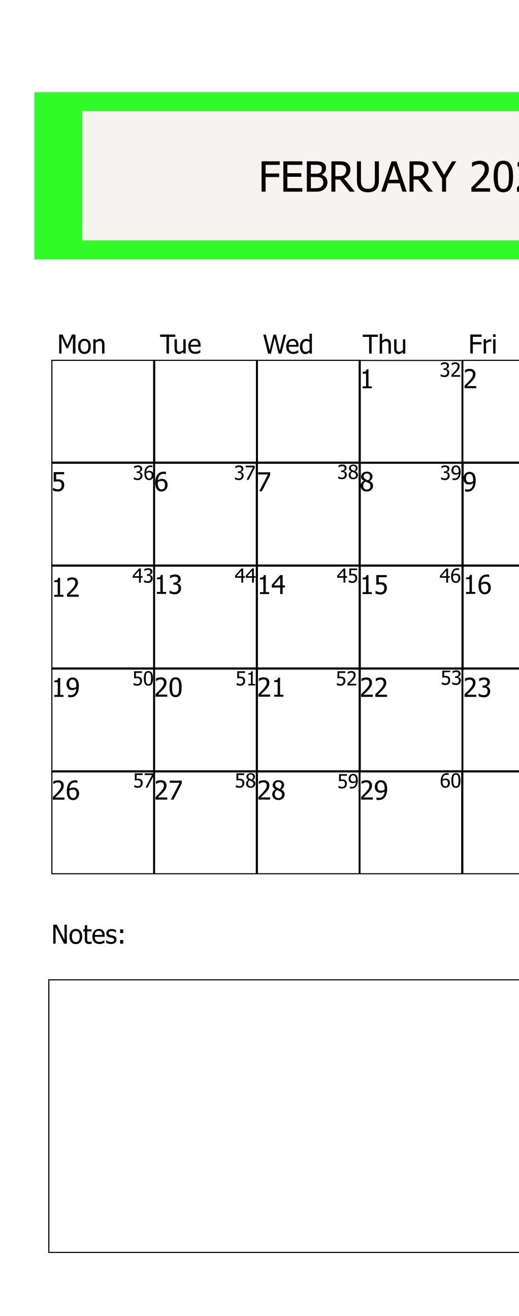 February 20242024 Calendars2024 Printable Calendarjpeg Calendarfebruary
