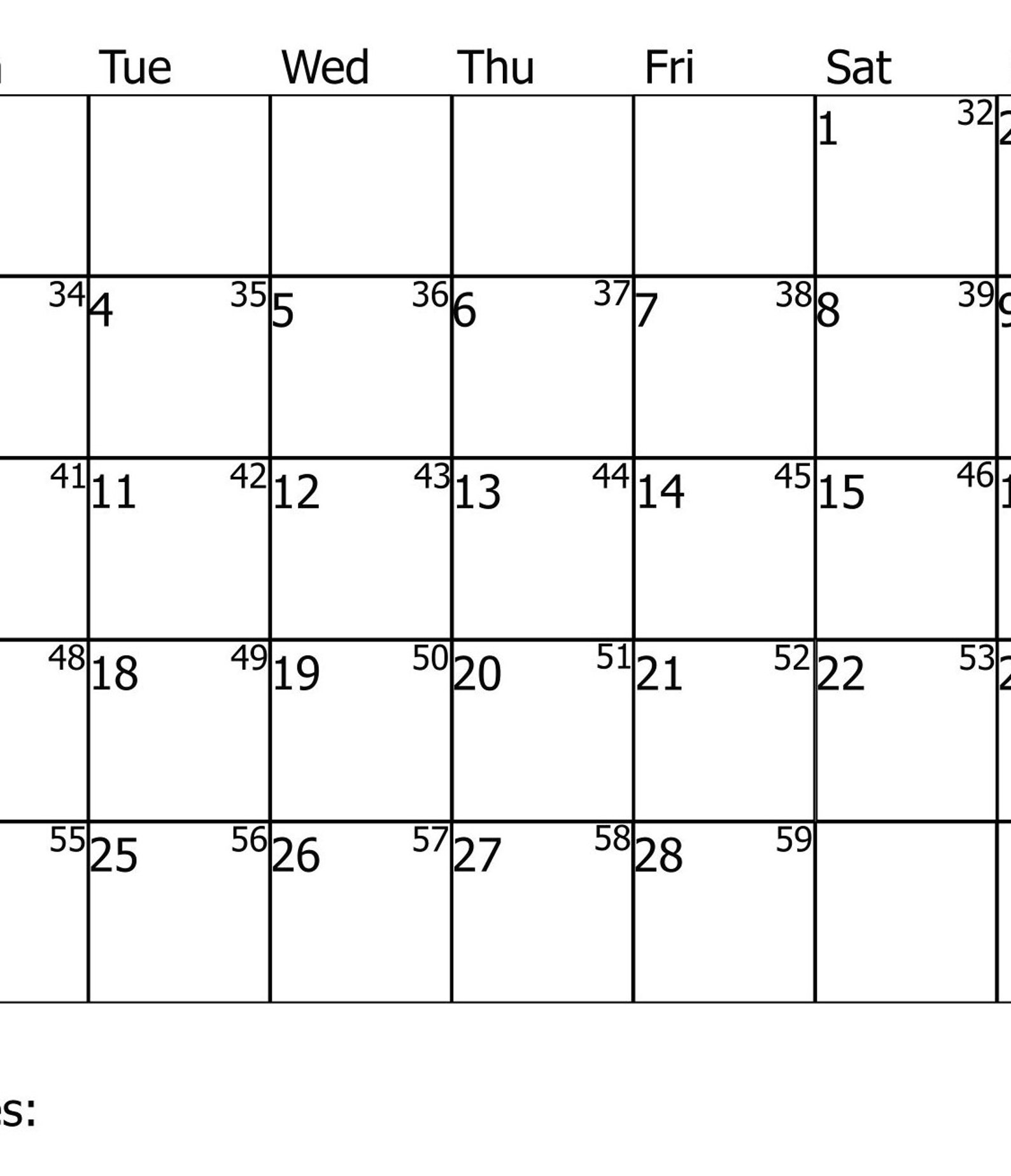 February Printable Calendar2025 Calendarhorizontal Calendarjpeg