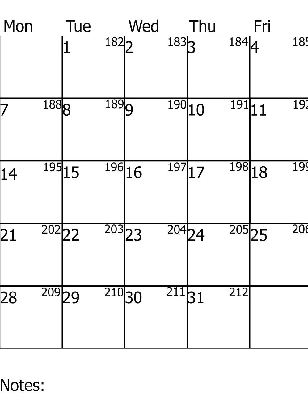 2025 July Printable Calendar DIGITAL CALENDAR 2025, PNG Print Etsy