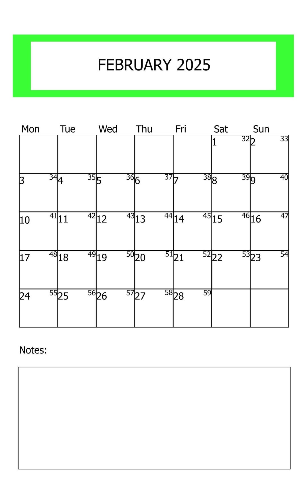 February Calendar2025 Calendarjpeg Calendarfebruary Printablecalendar