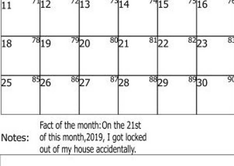March 2024 Calendar Printable Horizontal/vertical Calendar - Etsy