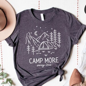 Camping Adventure TShirt Funny Camping Trip Shirt Camping Life Tee Mountain Camping Shirt Outdoor Shirt Adventure Travel Shirt Camping Gift