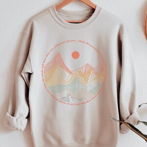 Mountain Sweatshirt, Outdoor Nature Lover Gifts, Camping Trip Sweatshirt, Mountain Vacation Sweatshirt, Camping Gifts, Adventure Sweatshirts