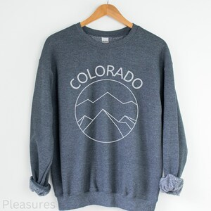 Colorado Sweatshirt, Colorado Souvenirs, Colorado Vacation Sweatshirt, Colorado Trip Gifts, Colorado Mountains Gifts, CO Lover Sweatshirt