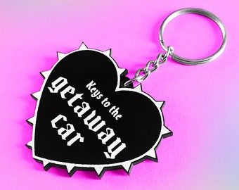 Keys to the Getaway Car Keychain