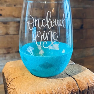20.5 oz peekaboo stemless wine glass