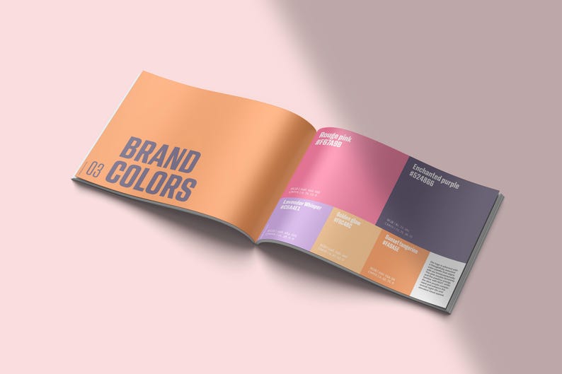 Brand Guide Template for CANVA | Fully Editable Brand Manual | 28 Pages ...