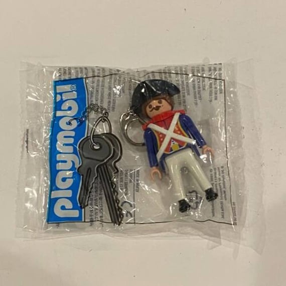 Playmobil VTG Piratas soldado francés Figura 3 1998 Llavero NUEVO -   España