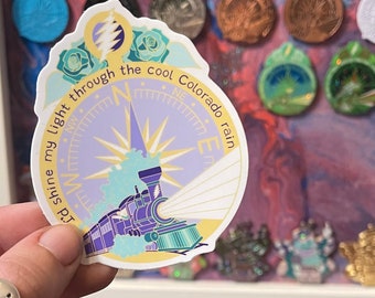 Cold Rain and Snow Rider Sticker