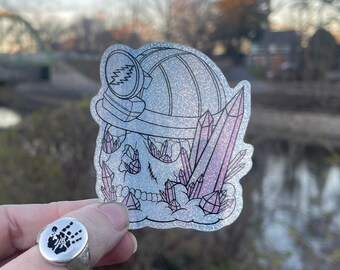 Holographic Cumberland Miner Sticker