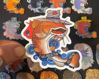 Catfish John Sticker