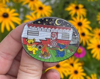 Emaille Pin - So Viele Roads