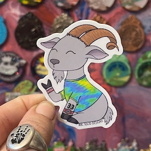 Billy Strings Goat Sticker