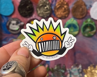 Mr Richard Smoker Ween Boognish sticker