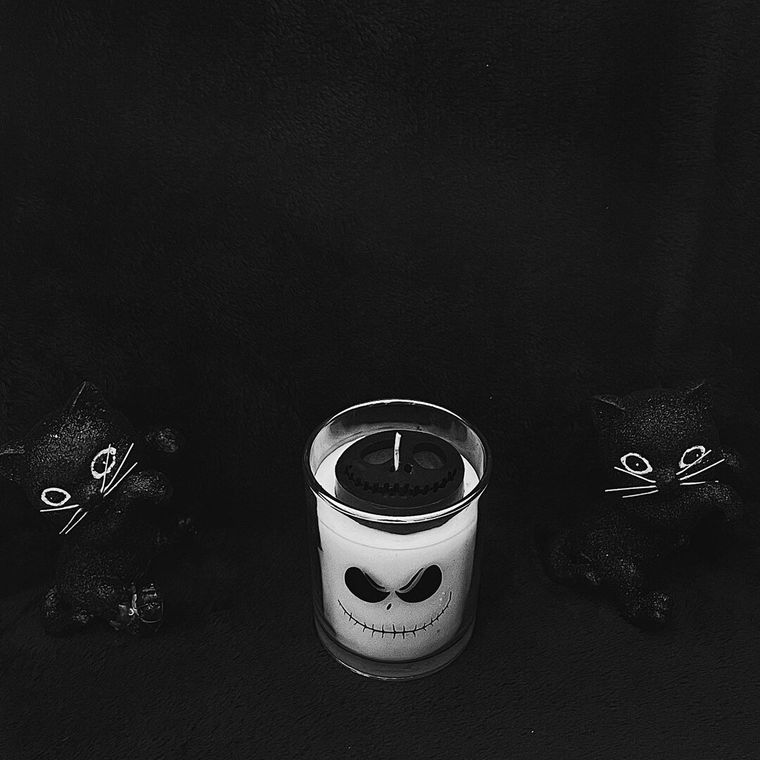 Jack Skellington Candle Halloween Candles Fall Season Halloween Gifts