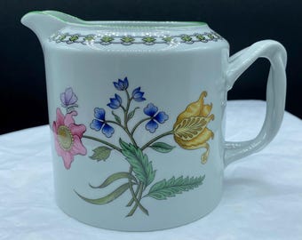 Spode England, gräddkanna fin sten sommarpalatsmönster