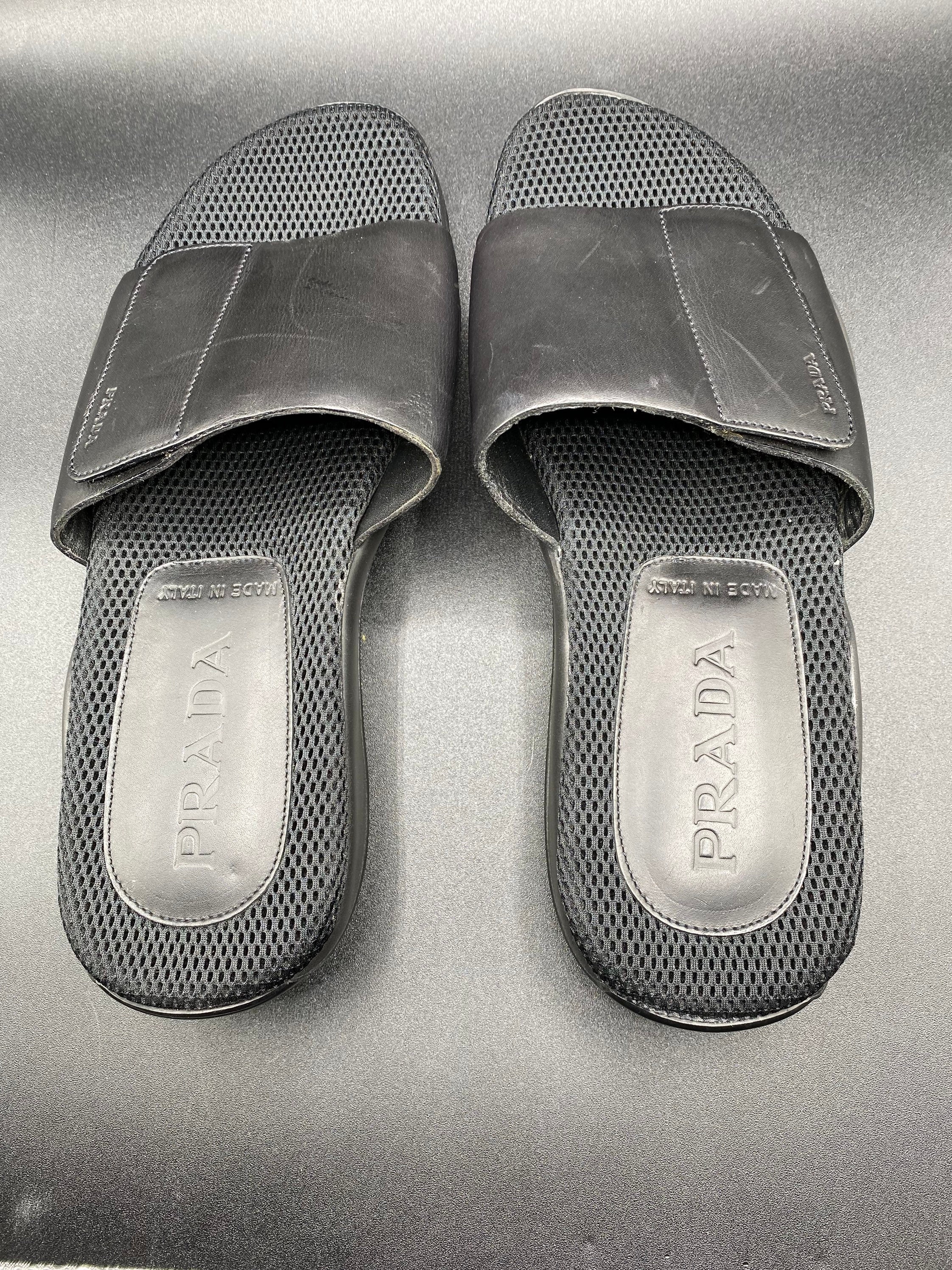 Faux Summer Style: Fake Prada Flip Flops