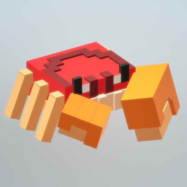 Minecraft Mob Vote 2023 - 3D Print Crab