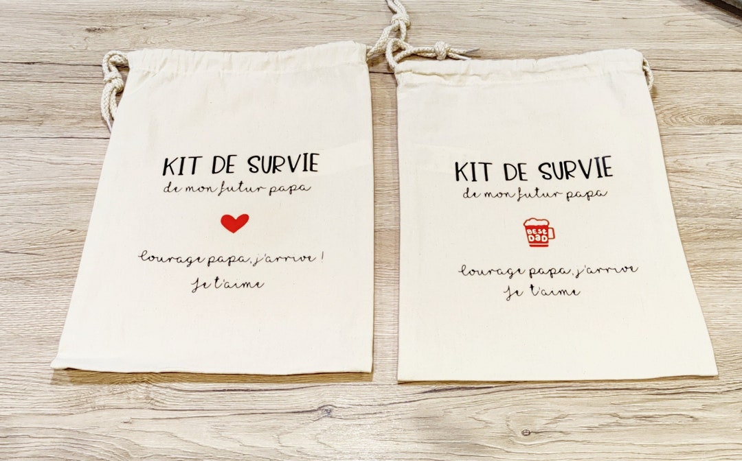 Kit de survie du futur papa maternité Boite à papa Idée cadeau baby