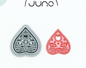 Cat Ouija Board Polymer Clay, Cookie Cutter