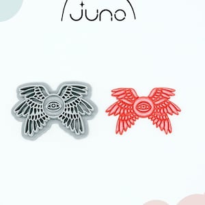 Seraphim Biblically Accurate Angel Tattoo Polymer Clay, Cookie Cutter