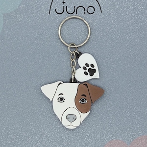 Portachiavi NFC personalizzato a forma di cane per social media / biglietti da visita digitali / siti web / link di pagamento / app di pagamento / Facebook / Instagram / TikTok