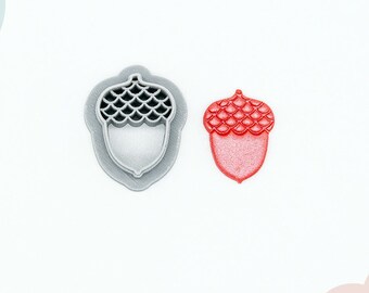 Acorn Polymer Clay, Cookie Cutter