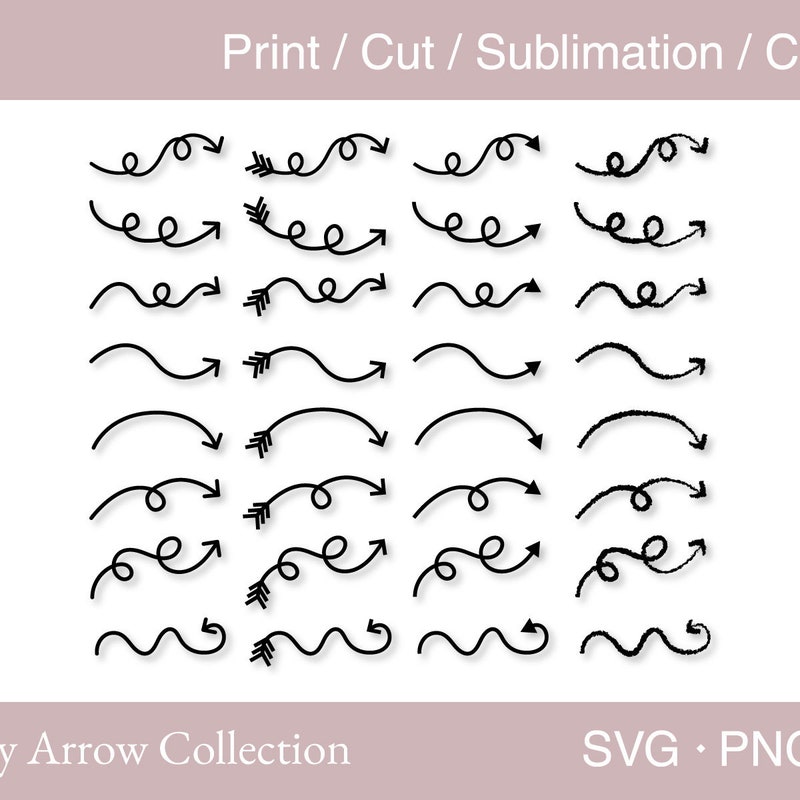 Free Arrow Svg File - Etsy
