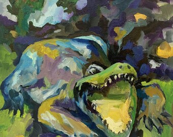 泥だらけのワニ - ジョン・シンガー・サージェントの手描き油絵複製