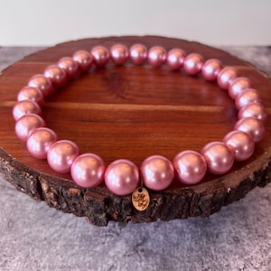 Pearl Dog Collar Necklace | Necklace for Dogs  | Cute Dog Collar | Jewelry For Dogs & Cats| Pet Accessories | Cat Necklace | Pink Necklace