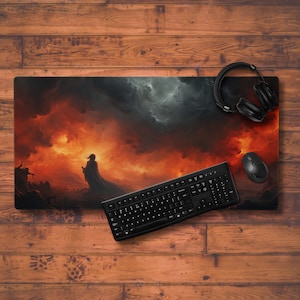 DM106 - Desolation | Sizes up to 36in  x 18in | Gift for Gamer, Gift for Streamer, Custom Desk Mat, Desk Accessories, XXL Desk Mat