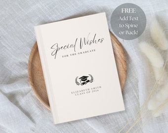 Personalized Graduation Guest Book: Class of 2024 Keepsake