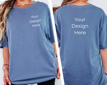 Comfort Colors Custom Front and Back Full Print T-Shirt