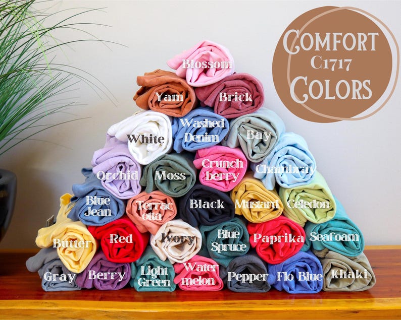 Embroidered Comfort Colors® Choose Kindness Shirt Motivation Shirt Positive Affirmation Tee Positive Shirt Be Kind Shirt Social Worker Shirt Bild 6
