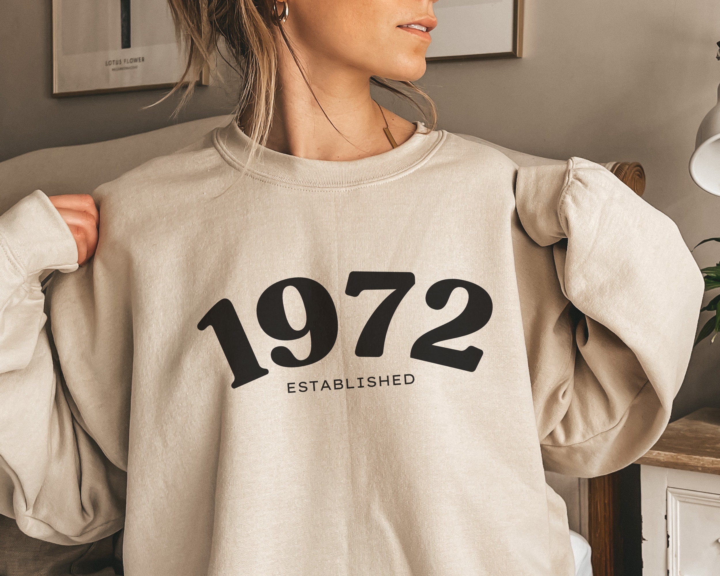 Vintage 1972 Sweatshirts - Etsy
