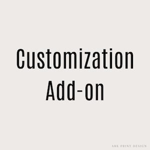 Custom Embroidery Add-on