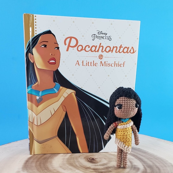 StoryTime - Pocahontas: A Little Mischief - Amigurumi Princess Pocahontas - Ready to Ship