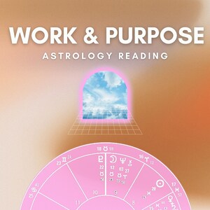 Leitura de Astrologia de Trabalho + Propósito, Leitura de Trabalho da Vida, Leitura de Dharma