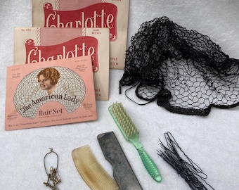 1940年代のヴィンテージヘア用品