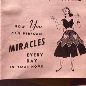 Packet of 50 wonder towels with flyers vintage 1950s