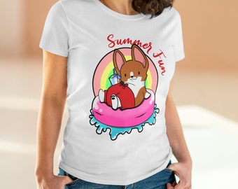 Summer Fun - Women's Midweight Cotton Tee