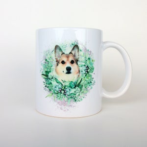 Life is better with a corgi mug
