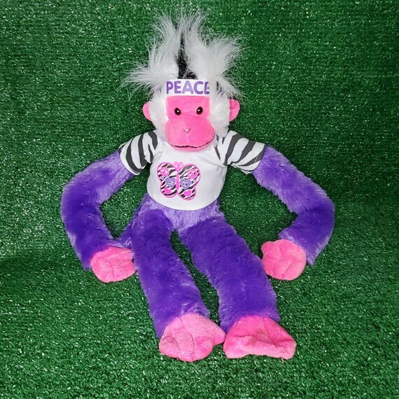 mohawk monkey stuffed animal