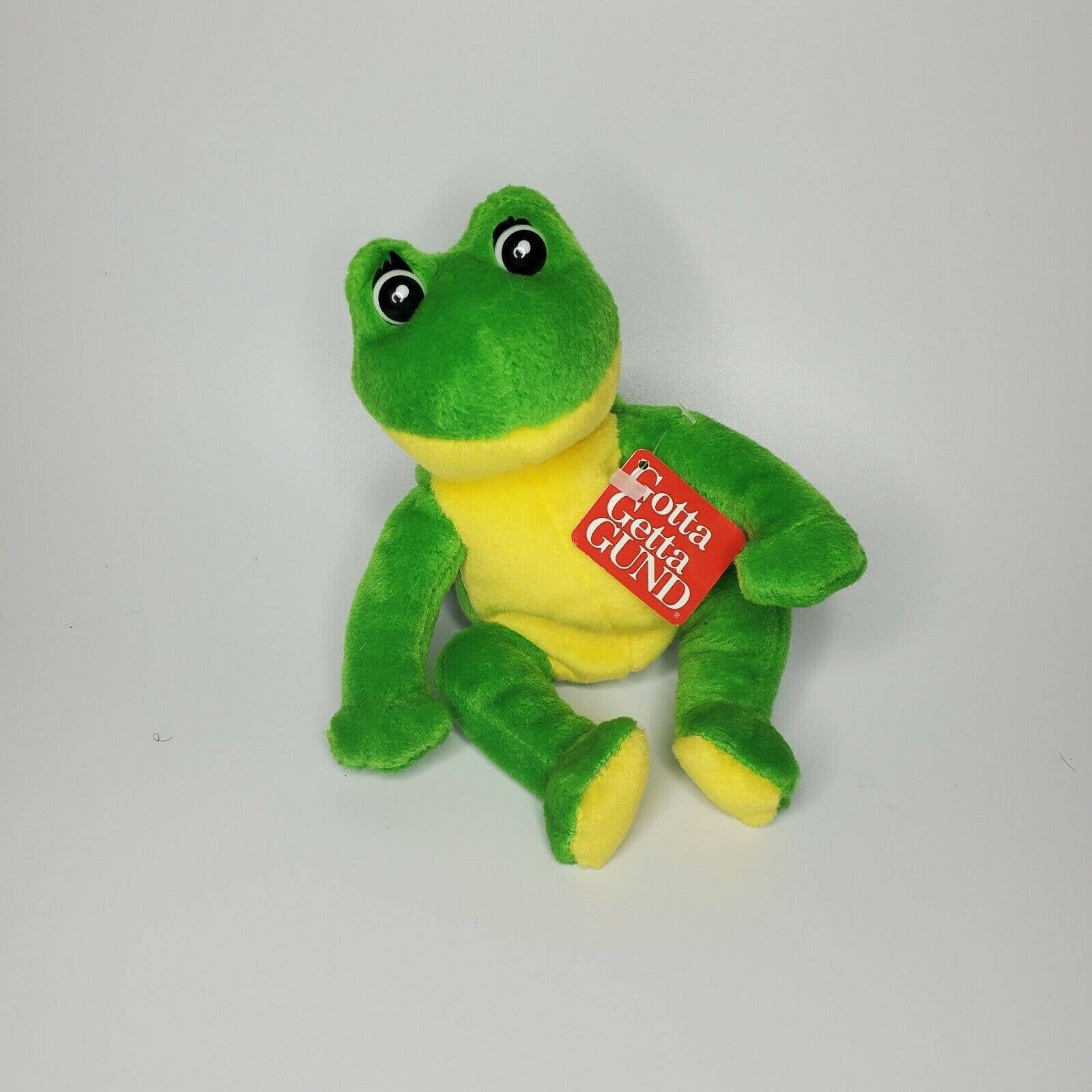 gund plush frog