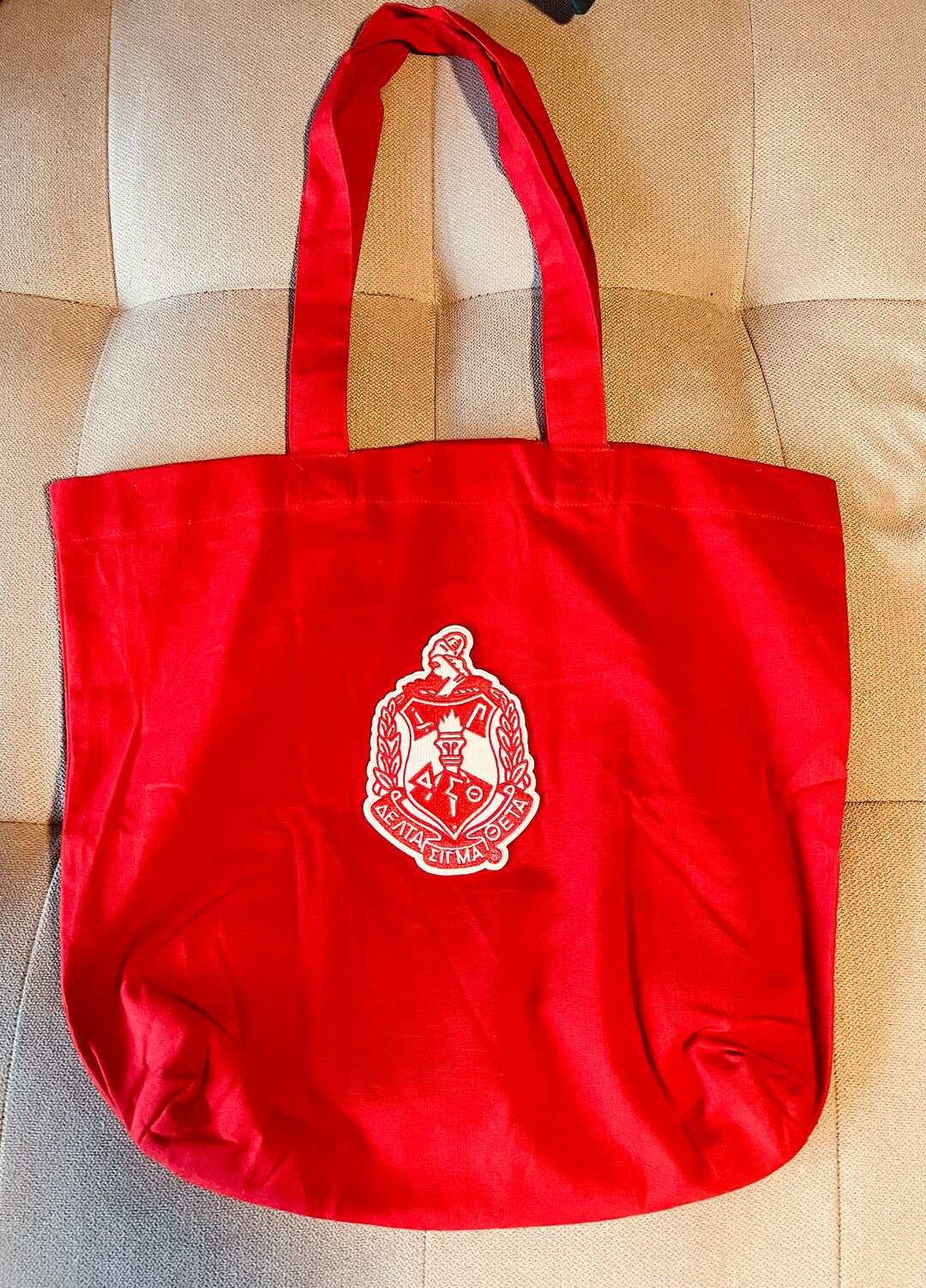 Delta Sigma Theta Reusable Bag Etsy