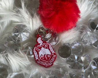 Delta Sigma Theta Key Chain